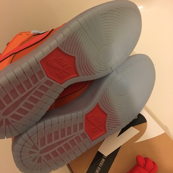 ❌SOLD❌Nike SB Dunk Low Fire Ice sz 9 RARE 🔥🔥 - Picture 4 of 6